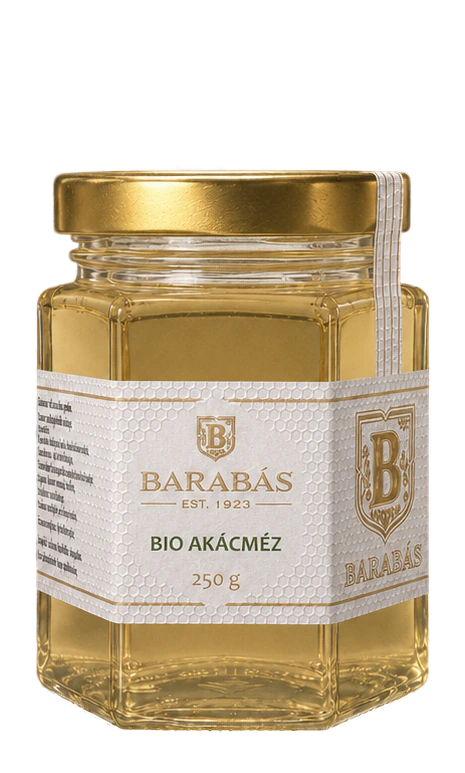 Barabás Bio akácméz 250 g üveg